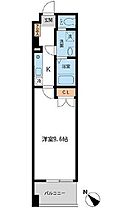 フィオーレ月島 205 ｜ 東京都中央区佃２丁目12-6（賃貸マンション1K・2階・29.04㎡） その2