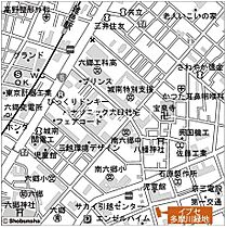 イプセ多摩川緑地 205 ｜ 東京都大田区南六郷3丁目19-18（賃貸マンション1R・2階・25.20㎡） その14