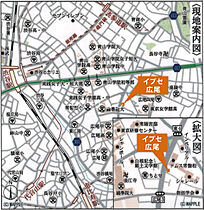 イプセ広尾 402 ｜ 東京都渋谷区広尾3丁目1-19（賃貸マンション1K・4階・20.36㎡） その13