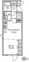 アトリオフラッツ菊川north 201 ｜ 東京都墨田区立川4丁目3-9（賃貸マンション1DK・2階・28.99㎡） その2