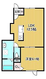 ラピスIII 1階/1-E