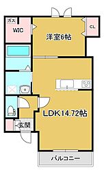 仮）西16南6アパート 2階/202