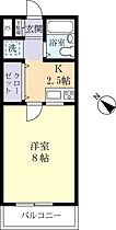 レジデンス白梅 0102 ｜ 茨城県水戸市白梅4丁目（賃貸アパート1K・1階・25.60㎡） その2