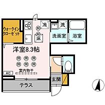 ベルクレール元吉田 103 ｜ 茨城県水戸市元吉田町（賃貸アパート1R・1階・25.58㎡） その1