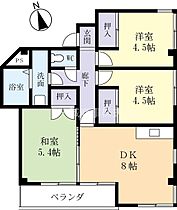 アトム元吉田マンション 0301 ｜ 茨城県水戸市元吉田町（賃貸マンション3DK・3階・57.00㎡） その2