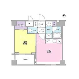 JR京浜東北・根岸線 北浦和駅 徒歩10分の賃貸マンション 1階1LDKの間取り