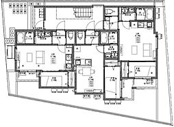 KEIAI RESIDENCE 北大宮 3階1LDKの間取り