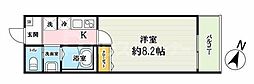 さいたま市西区大字指扇アパート 1Kの間取図画像
