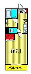 (仮称)ジーメゾン宮宮原町 1Kの間取図画像