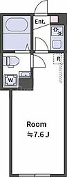 グランフォート桜丘 1Kの間取図画像