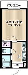 Bキャッスル東大宮 2階