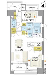 間取図画像 1SLDK