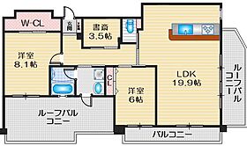 ＰＨＯＥＮＩＸ緑地公園 701 ｜ 大阪府豊中市西泉丘３丁目（賃貸マンション2LDK・7階・86.00㎡） その2