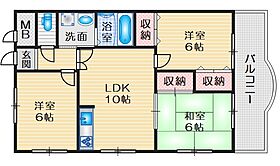 グレイス泉丘 505 ｜ 大阪府豊中市西泉丘２丁目（賃貸マンション3LDK・5階・59.85㎡） その2