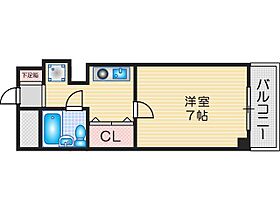 第6センリハイツ 302 ｜ 大阪府豊中市新千里南町２丁目（賃貸マンション1K・3階・22.95㎡） その2