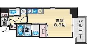 ファーストステージ江坂広芝町II 601 ｜ 大阪府吹田市広芝町（賃貸マンション1R・6階・25.01㎡） その2