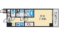 ＴＨＥ　ＭＵＴＵＡＬ　江坂 7階1Kの間取り