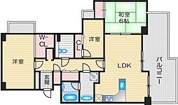 クローバー・メゾン東桃山台 3LDKの間取図画像