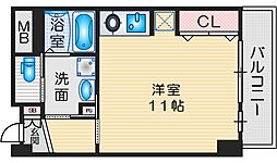 ハイツリベラ 1Kの間取図画像