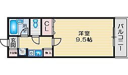 メゾン・ド・スピカ 1Kの間取図画像