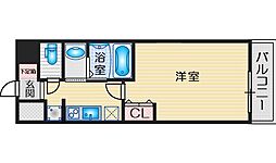 パークフラッツ緑地公園 1Kの間取図画像