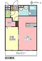 プレジャー希 105 ｜ 大分県別府市馬場2714-1（賃貸アパート1LDK・1階・41.60㎡） その2