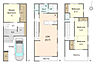 間取り：建物面積111.37m2 ※3Fの居室は繋げて1部屋or間仕切って2部屋の2通りで使えます！