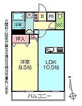 グレード上野 301 ｜ 大分県大分市上野町13-15（賃貸アパート1LDK・3階・44.00㎡） その2