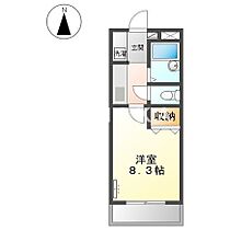 イブ・マキ  ｜ 岡山県岡山市北区今保（賃貸マンション1K・2階・23.40㎡） その2