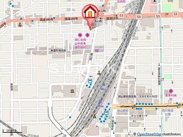 ティエラコスタ ｜岡山県岡山市北区伊福町1丁目(賃貸マンション1DK・1階・38.06㎡)の写真 その18