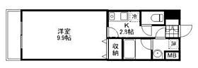 ｗｉｌｌＤｏ岡山大供  ｜ 岡山県岡山市北区大供3丁目（賃貸マンション1K・12階・30.40㎡） その2