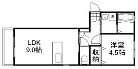 ラ・ヴィータ高屋六番館  ｜ 岡山県岡山市中区高屋（賃貸アパート1LDK・1階・40.16㎡） その2