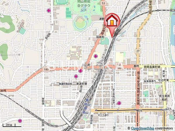 ルナ国体町 ｜岡山県岡山市北区国体町(賃貸マンション1K・2階・24.80㎡)の写真 その19