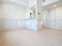 プリマガーデン岡山　壱番館 1階ワンルームのリビング/ダイニング