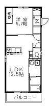 Ｃａｒｉｎｏ　ｃｏｕｒｔ  ｜ 岡山県岡山市中区原尾島2丁目（賃貸アパート1LDK・1階・41.17㎡） その2