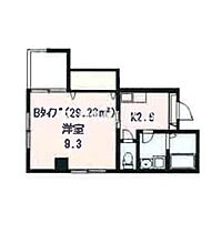 ミルフォード定森II  ｜ 岡山県岡山市北区奉還町1丁目（賃貸マンション1K・3階・29.23㎡） その2