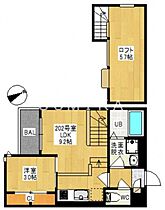 GRANDTIC L3 国富  ｜ 岡山県岡山市中区国富（賃貸アパート1LDK・2階・30.82㎡） その2