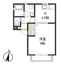 平和荘  ｜ 岡山県岡山市北区平野（賃貸アパート1K・2階・33.12㎡） その2