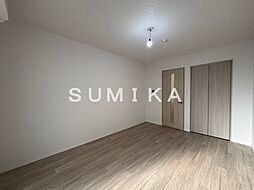 ミモザヒルズ岡山医大南 4階1Kのリビング/ダイニング