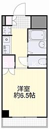 リアライズ西之町 1Kの間取図画像