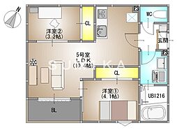 🉐敷金礼金0円！🉐REGALEST 藤原光町