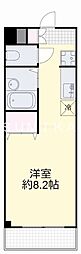 グランドライフJK 1Kの間取図画像