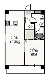 SaisonClair 1LDKの間取図画像