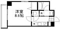 月光岡山市役所前6階5.7万円