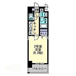 SOLANAhigashifurumatsu 1Kの間取図画像