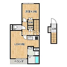 ARIETTA 1LDKの間取図画像
