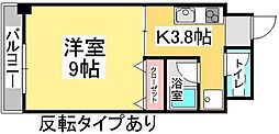 エクセル津島 1Kの間取図画像