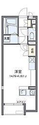 レオネクスト大田西館 ワンルームの間取図画像