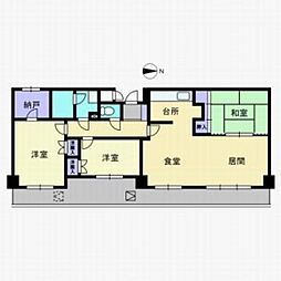 カサ・グランデ 3LDKの間取図画像
