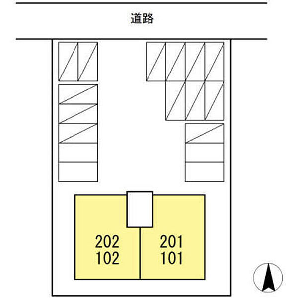 岡山県岡山市北区中仙道2丁目(賃貸アパート3DK・2階・53.46㎡)の写真 その16